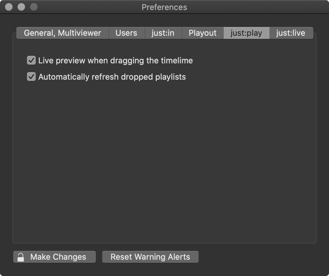 11. Just Control Configuration Window Overview & Preferences (v3.0) screenshot 10