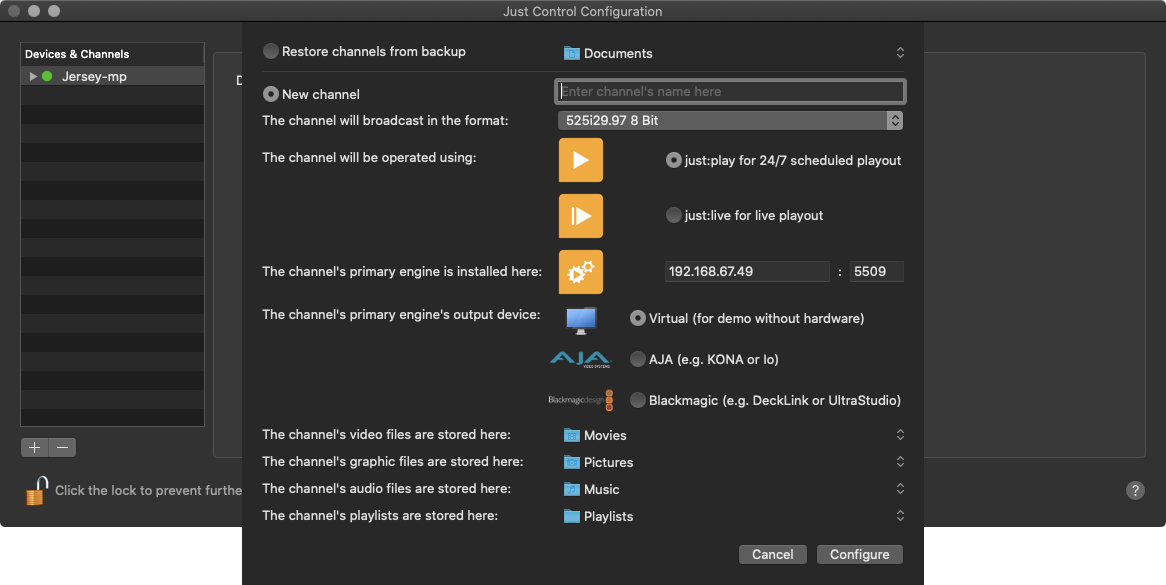 13.1 Adding or Removing an Online or Offline Channel (v3.0) screenshot 2