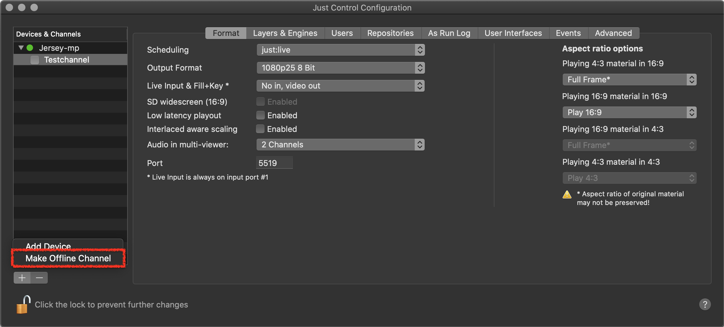 13.1 Adding or Removing an Online or Offline Channel (v3.0) screenshot 4