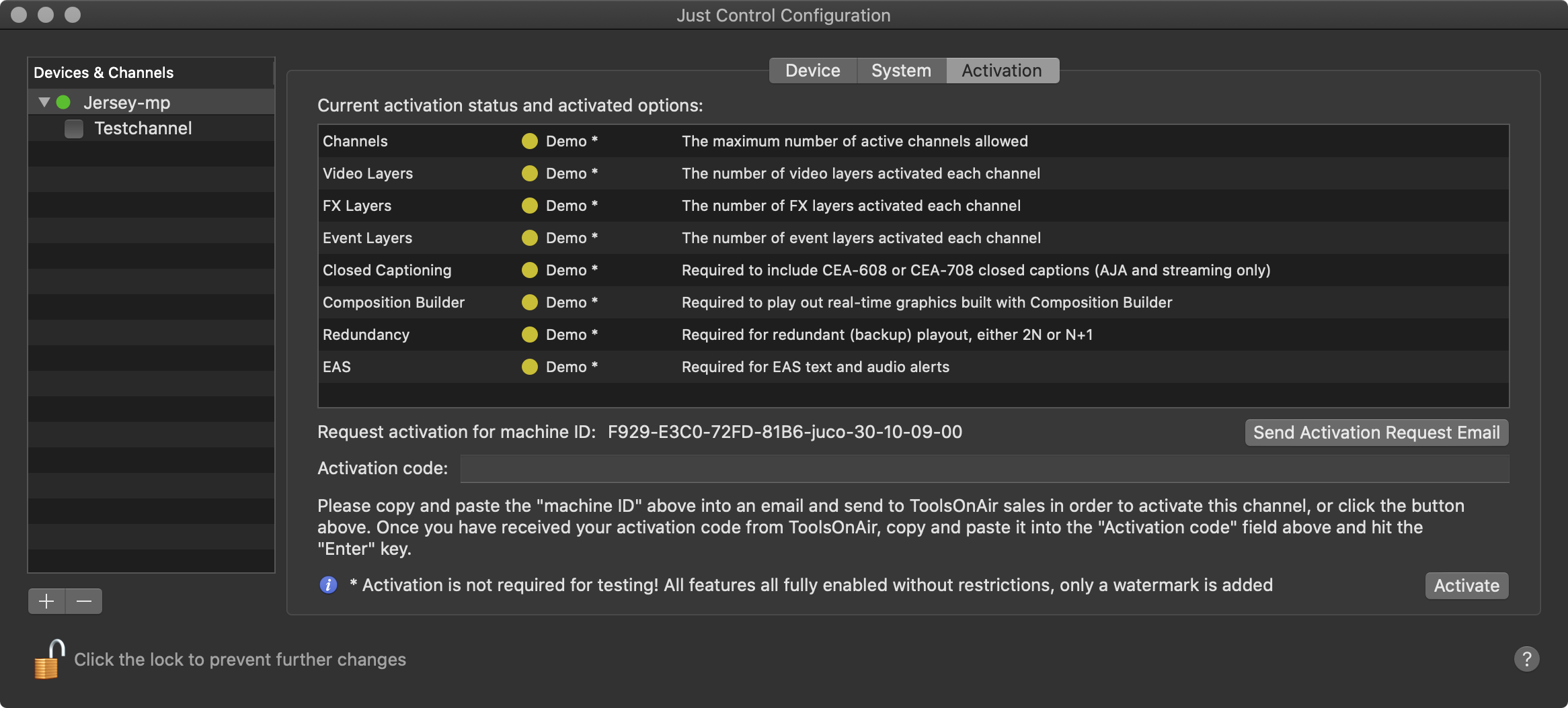13.2 Activation (v3.0) screenshot