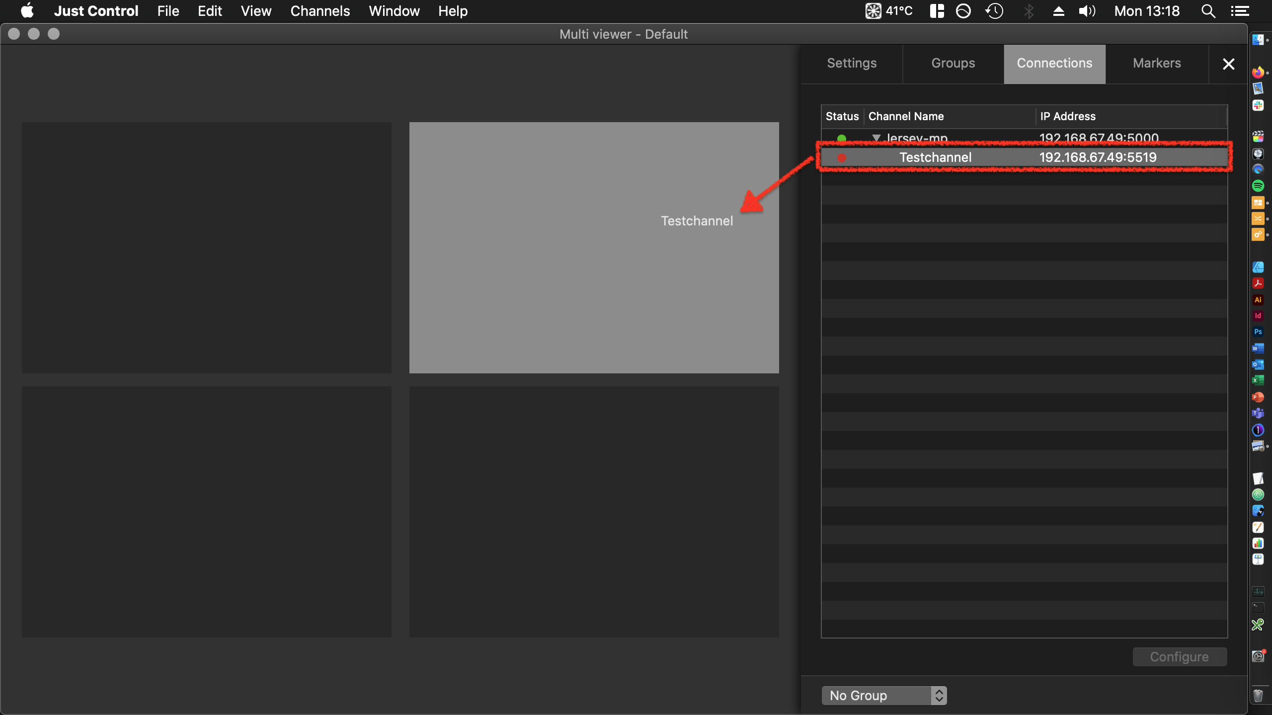 13.3 Changing the Name of an Existing Channel (v3.0) screenshot 2