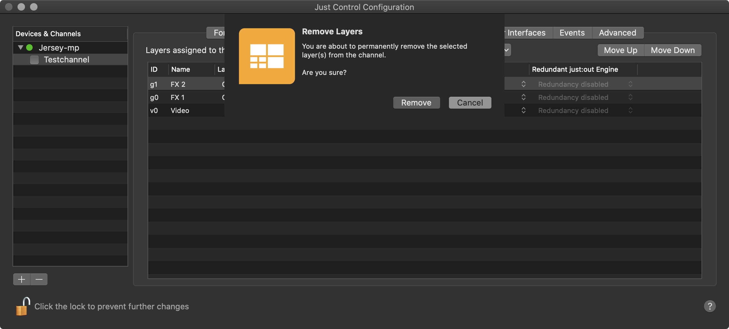 13.8 Adding & Removing Layers from a Channel (v3.0) screenshot 3