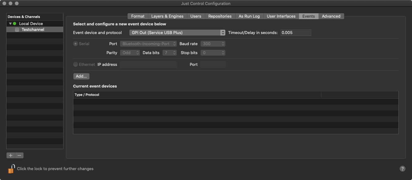 13.20 Configuring Router/GPI Devices Events and Crosspoints (v3.0) screenshot 1