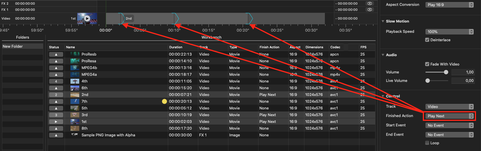 6.10 Playing Elements Continuously (v3.0) screenshot
