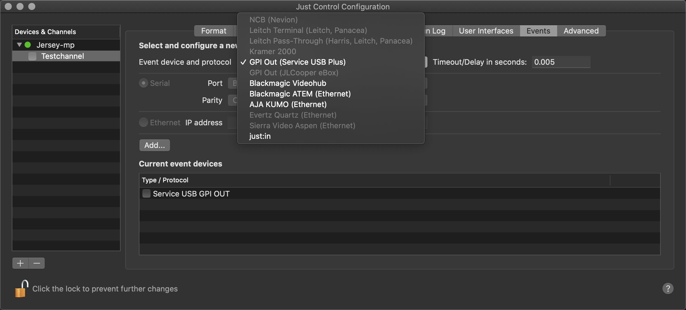 12.10 Channel - Events (v3.0) screenshot 2