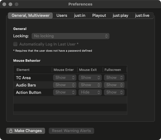 11. Just Control Configuration Window - UI & Preferences (v.4.x) screenshot 6