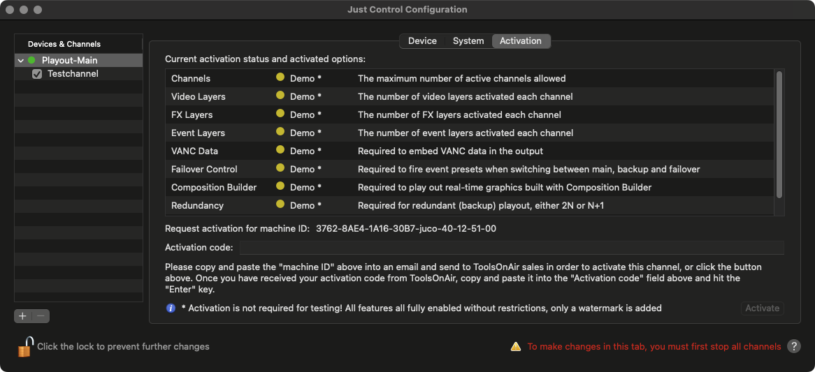 13.2 Activation (v.4.x) screenshot