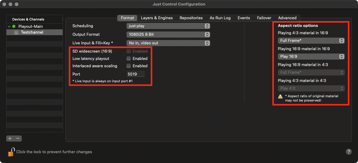 13.7 Additional Format Settings (v.4.x) screenshot 1
