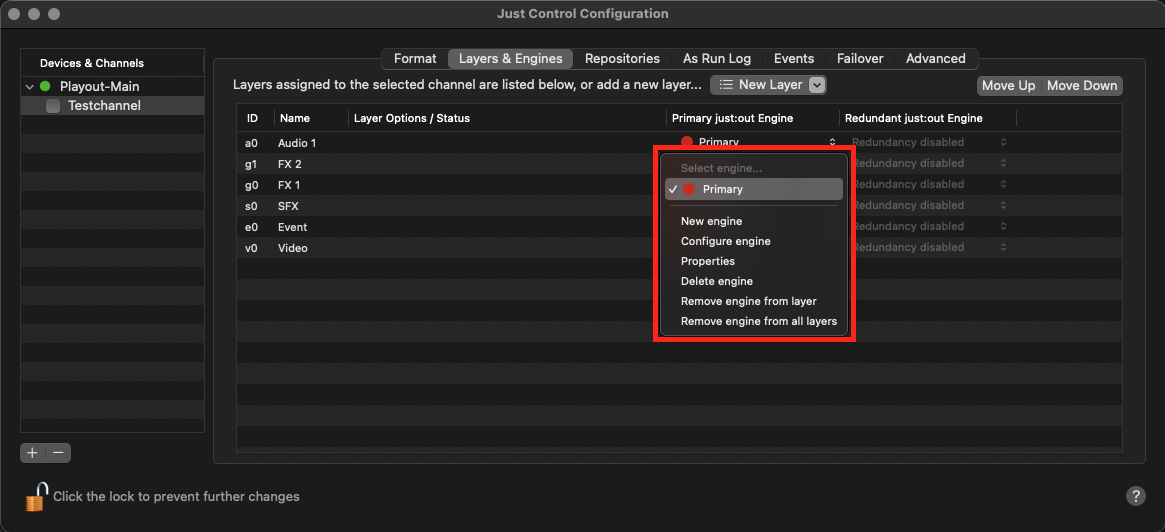 13.10 Adding and Configuring a New Engine (v.4.x) screenshot 1