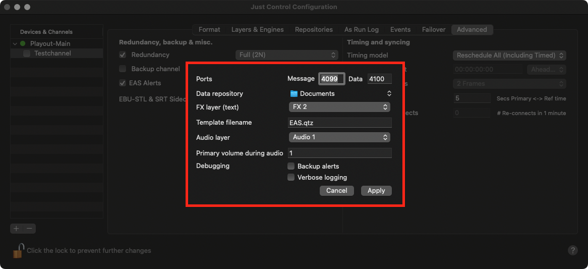 13.20 Advanced Settings (v.4.x) screenshot 2