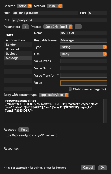 How to setup a mail notification event using SendGrid (v.4.x) screenshot 11