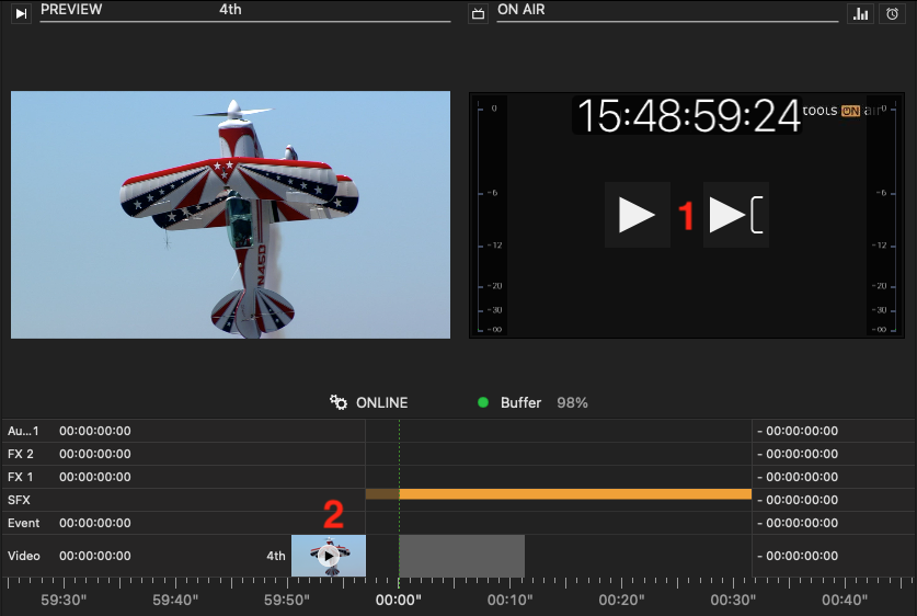 6.8 Playing and Cueing Elements (v.4.x) screenshot