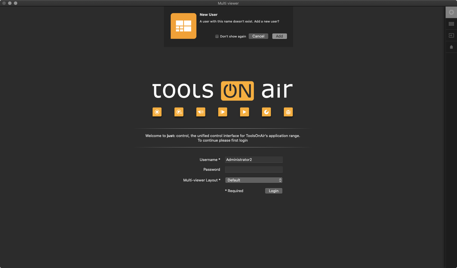 15.1 The LogIn Window - Admin User(v.4.x) screenshot 2