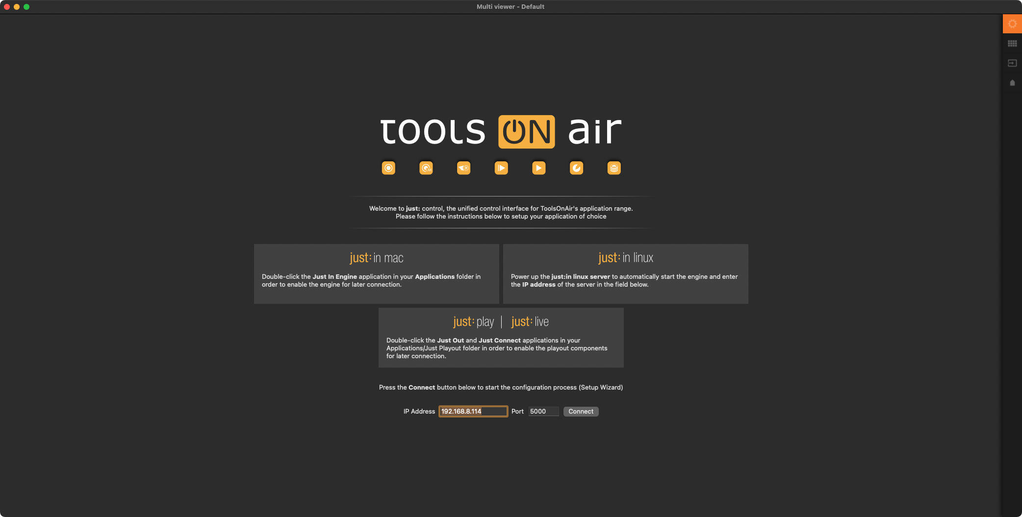 Just Live v.5 Getting Started screenshot 8