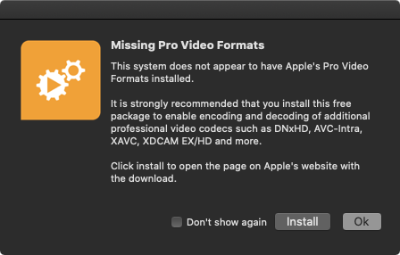 2.4 Supported Video Containers & Video Codecs (v.5.0) screenshot