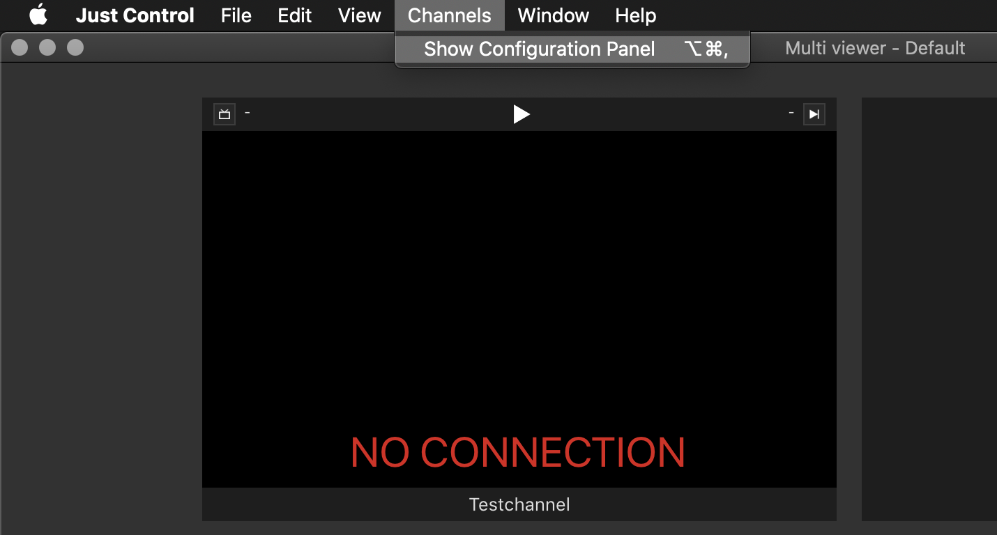 11. Just Control Configuration Window - UI & Settings (v.5.x) screenshot 1