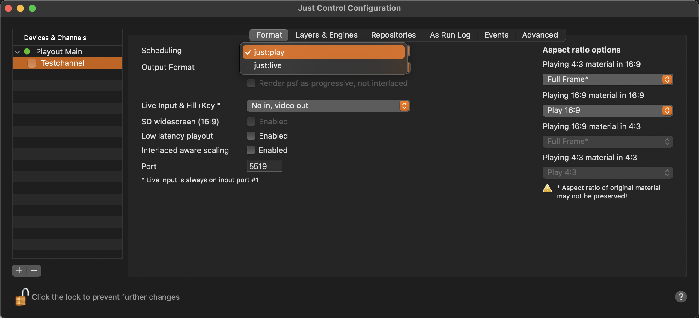 13.4 Changing the Scheduling User Interface (v.5.x) screenshot 1