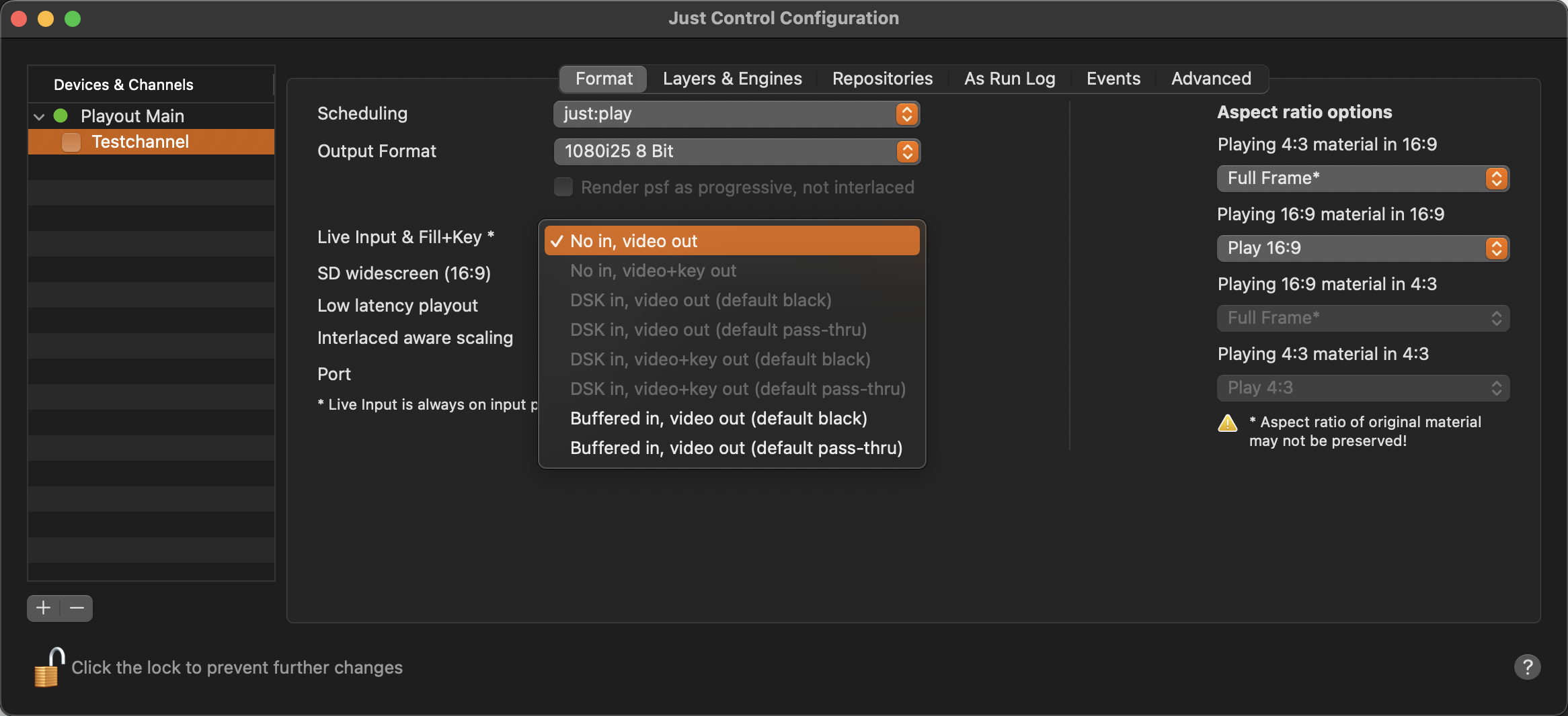13.6 Live Input Video, Fill & Key Output Signal (v.5.x) screenshot 1