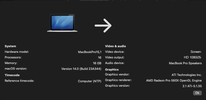 13.12 Checking the Properties of an Engine (v.5.x) screenshot 2