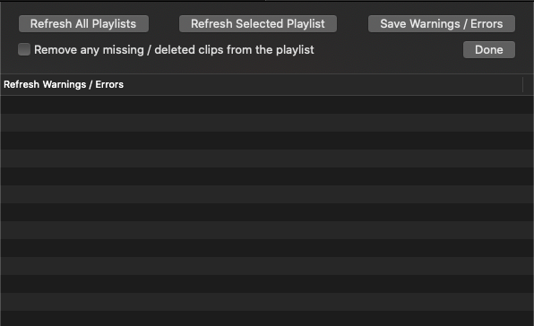 8.3 Refreshing A Playlist (v.5.x) screenshot 2