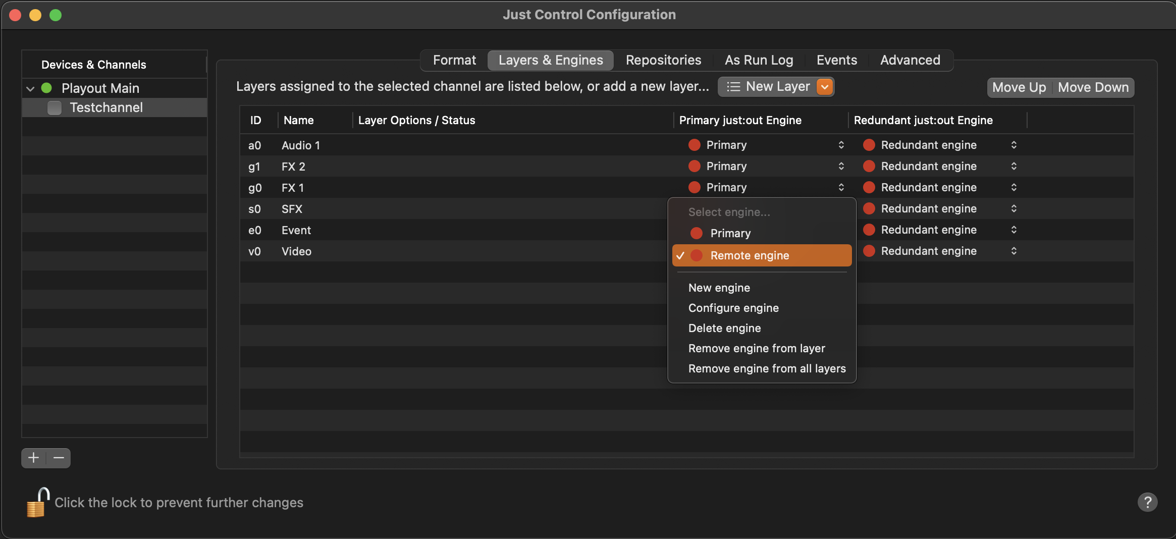 13.15 Assigning, Removing or Changing Engines from Layers (v.2025.x) screenshot 2