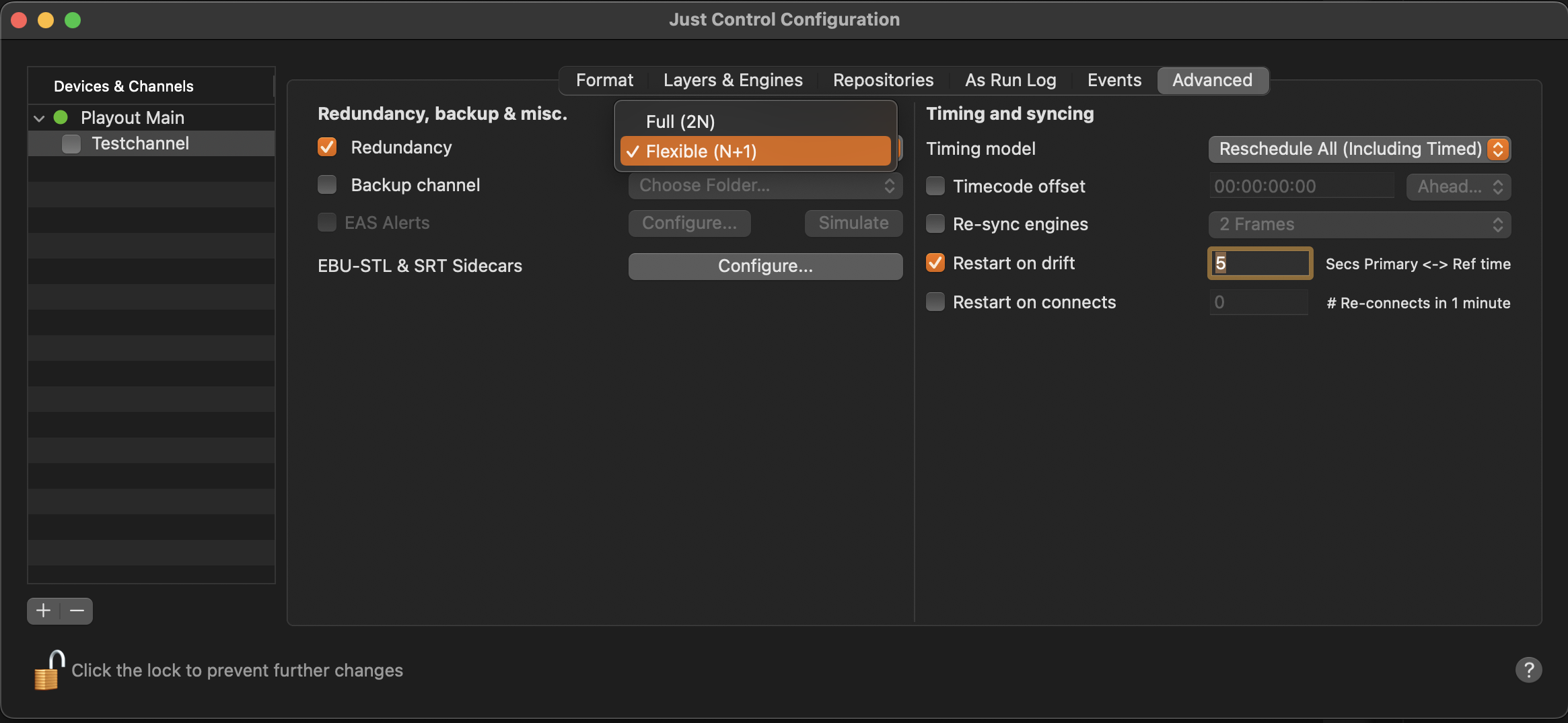 13.16 Assigning an Engine to a Channel with Redundancy (v.2025.x) screenshot 2