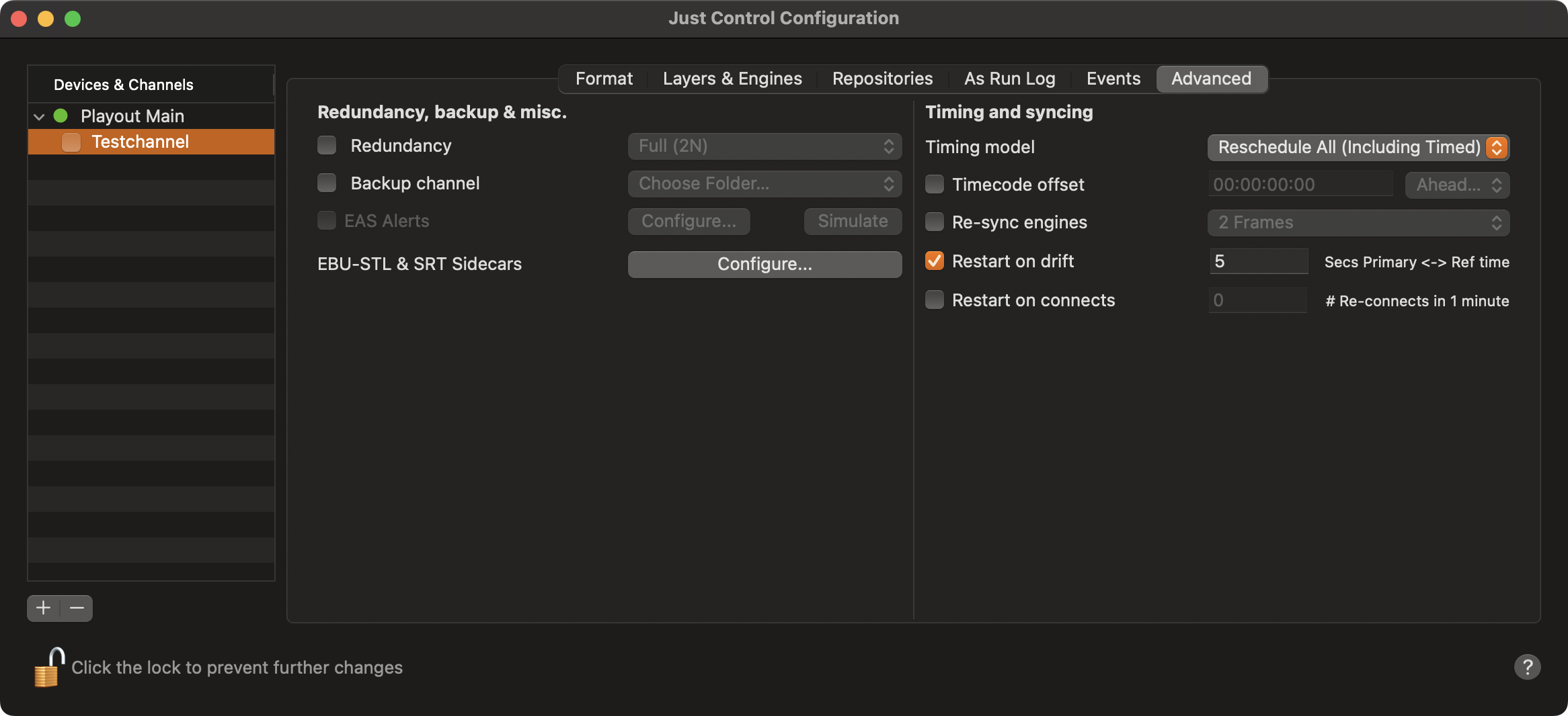 13.21 Advanced Settings (v.2025.x) screenshot 1