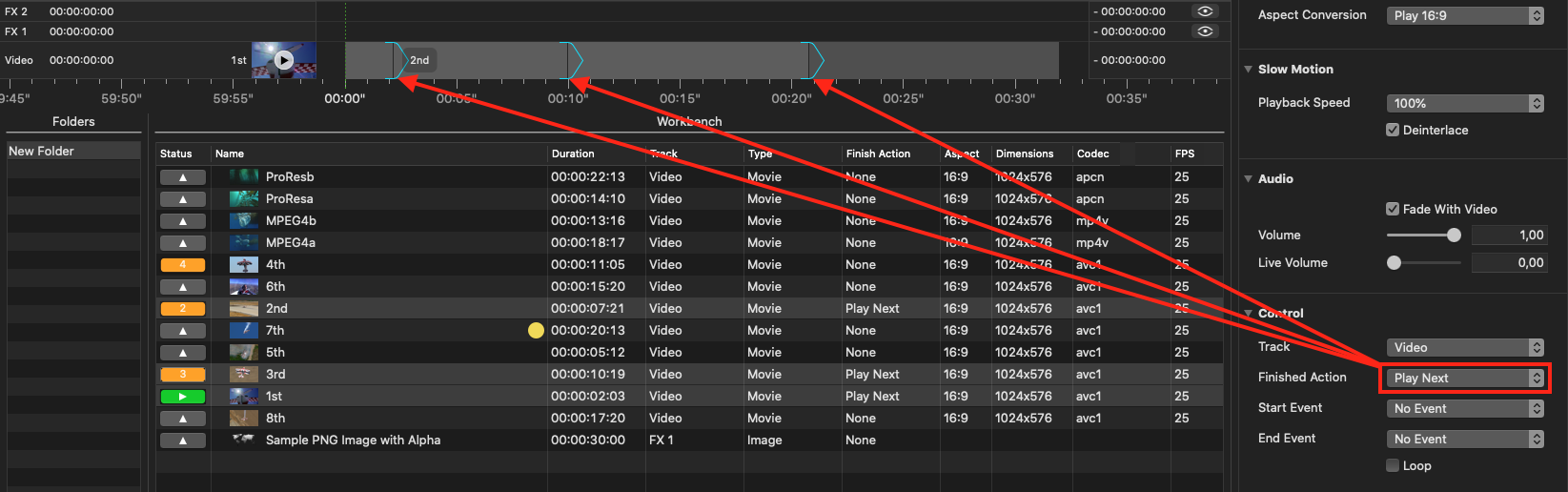 6.10 Playing Elements Continuously (v.2025.x) screenshot