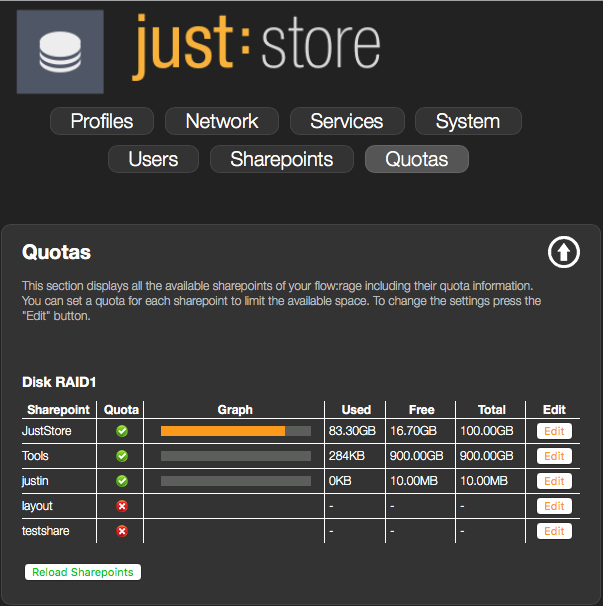 Web Administration (Just Store v2.0) screenshot 15