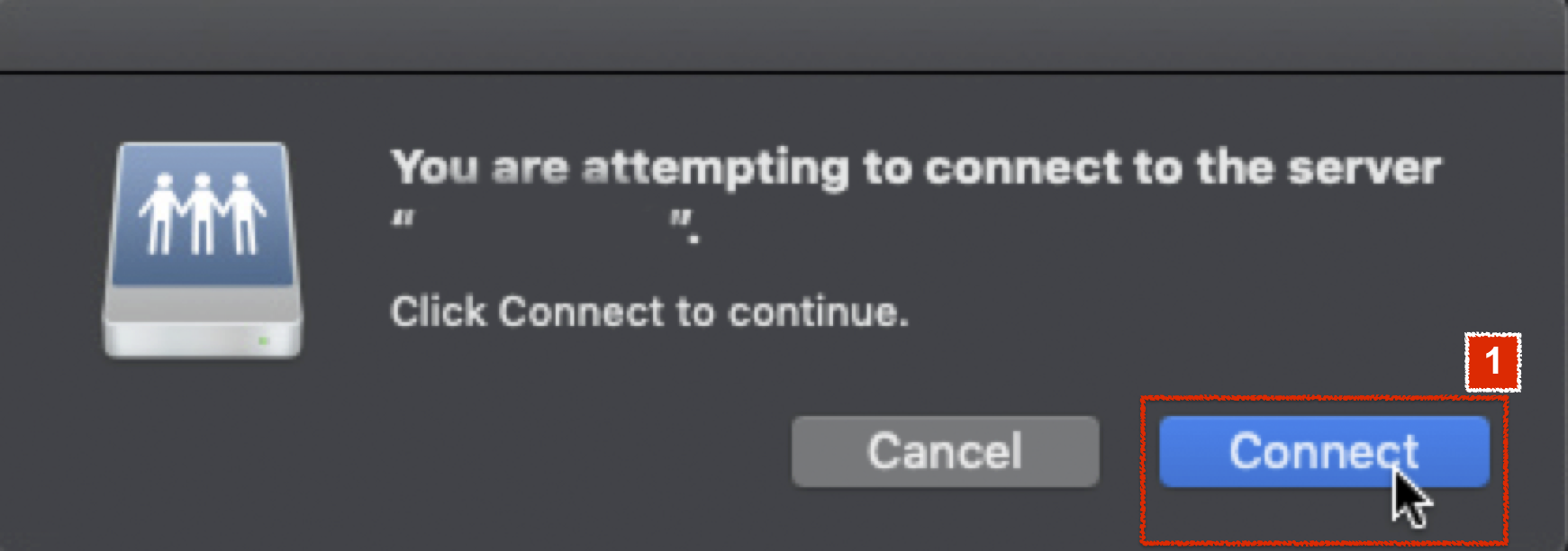 Connecting to Just Store with a Mac (Just Store v3.0) screenshot 3