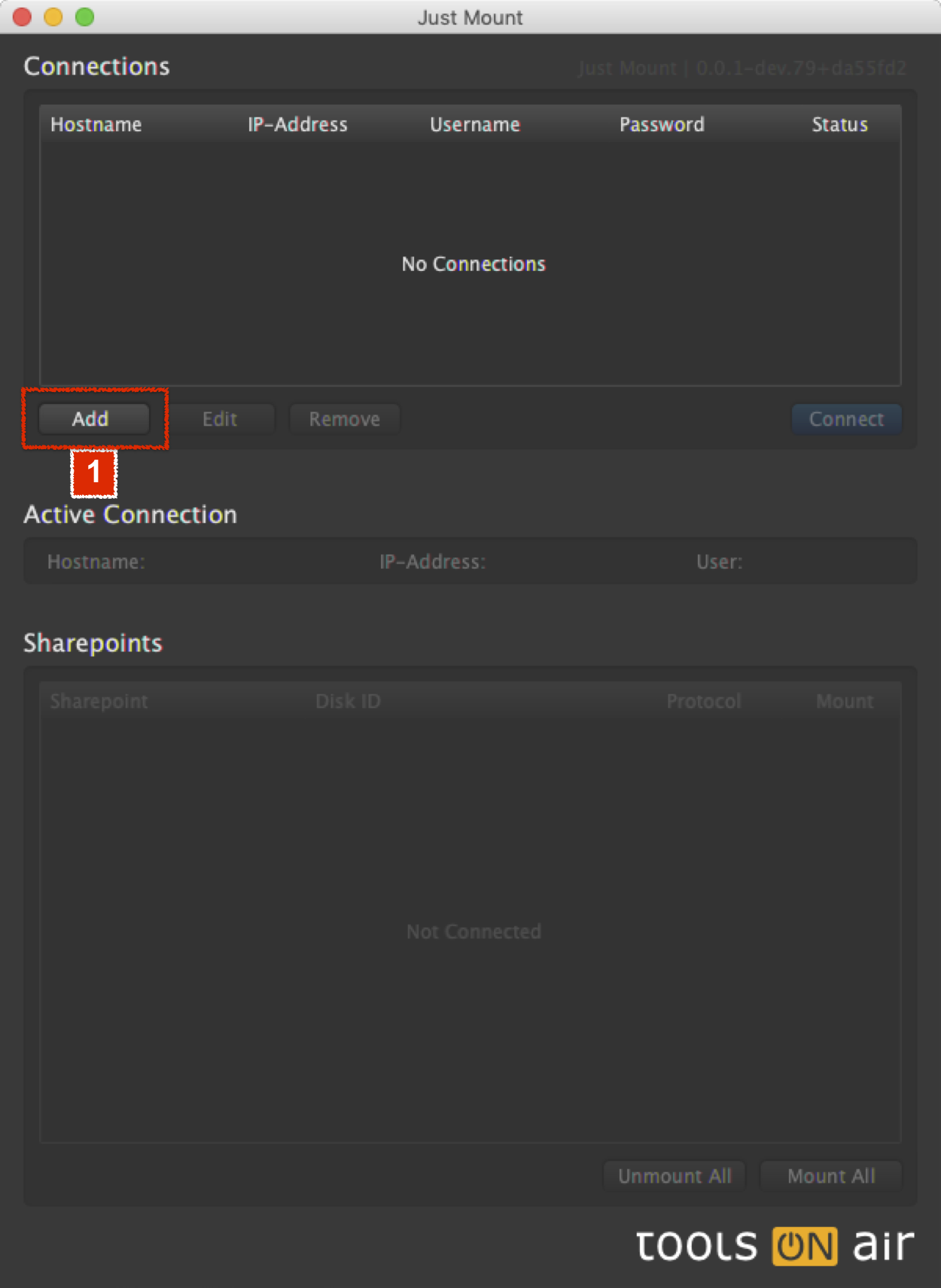 Connecting to Just Store with a Mac (Just Store v3.0) screenshot 6