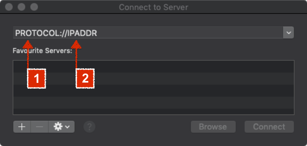 Connecting to Just Store with a Mac (Just Store v3.0) screenshot 2