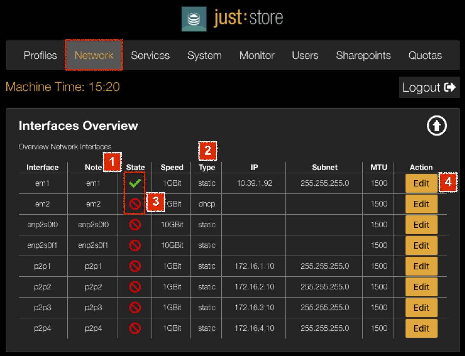 Network Settings (Just Store v3.0) screenshot 6