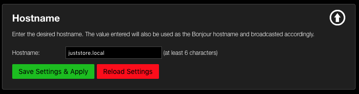 Network Settings (Just Store v3.0) screenshot 11