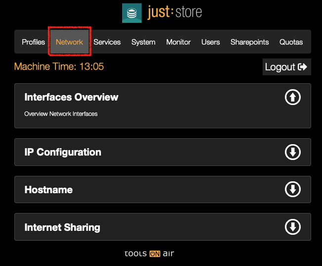 Network Settings (Just Store v3.0) screenshot 4