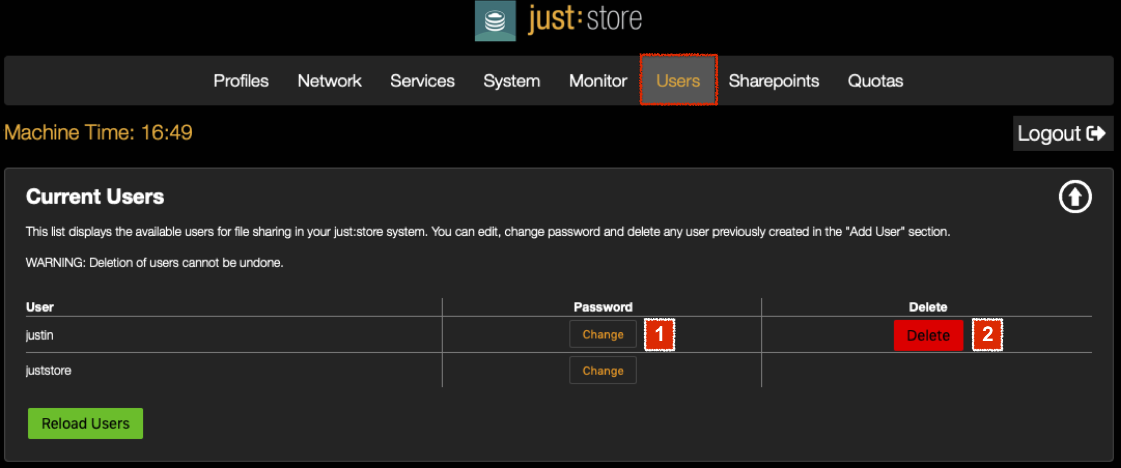 Users (Just Store v3.0) screenshot 6