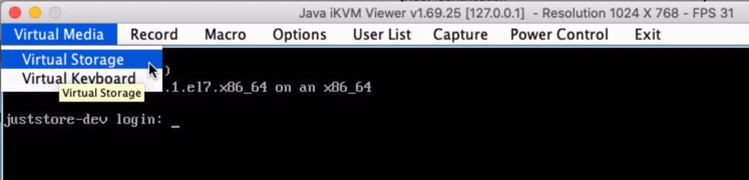 Just Store v4.0 Operating System Installation screenshot 6
