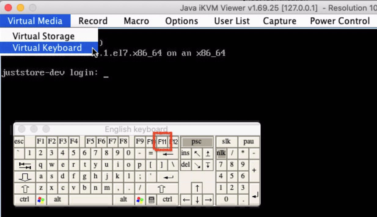 Just Store v4.0 Operating System Installation screenshot 9