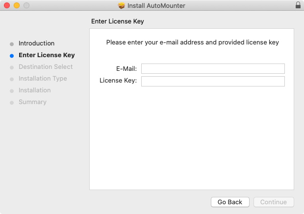 Just Store AutoMounter Getting Started (AutoMounter v1.0) screenshot 3