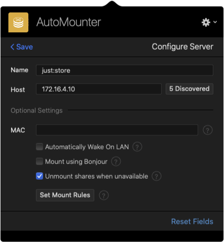 Using AutoMounter (AutoMounter v1.0) screenshot 3