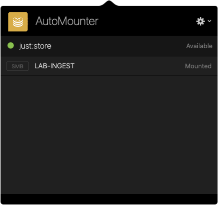 Using AutoMounter (AutoMounter v1.0) screenshot 12