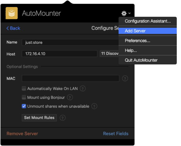 Using AutoMounter (AutoMounter v1.0) screenshot 5