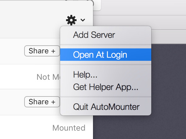 Enable AutoStart of AutoMounter (AutoMounter v1) screenshot 6