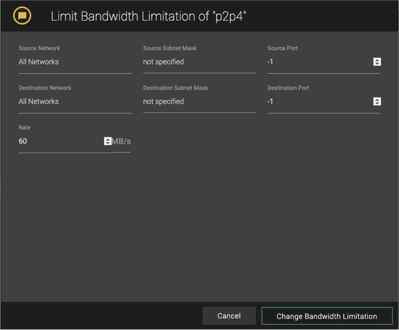 Bandwidth Limitation (Just Store v4.0) screenshot 10