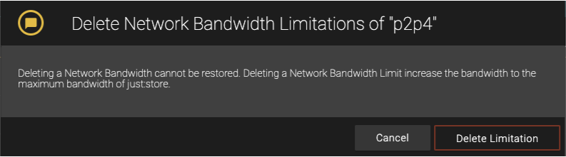 Bandwidth Limitation (Just Store v4.0) screenshot 17