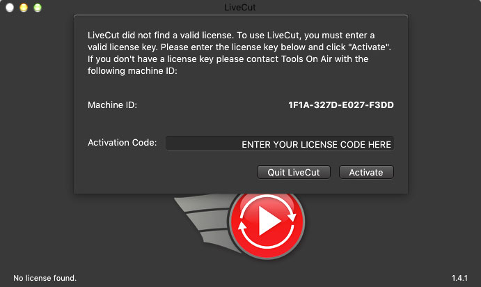Live Cut v1.4 Getting Started screenshot 4