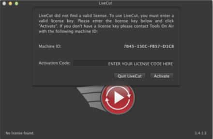 4.4 Activation Of Just In Engine And Live Cut screenshot 2