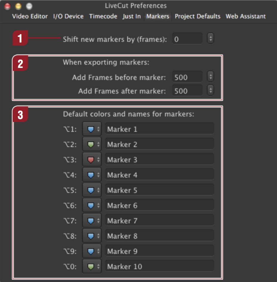 6.9 Markers screenshot